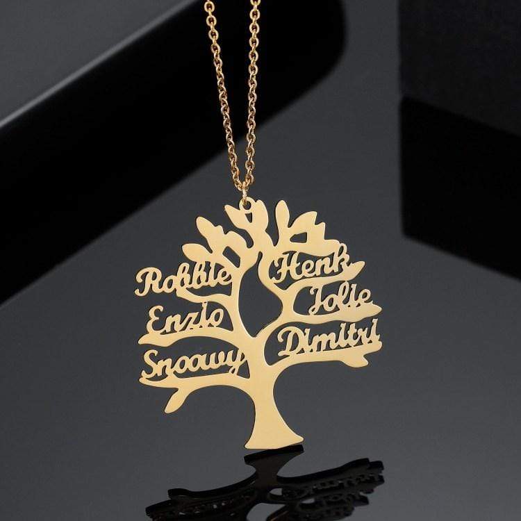 Tree of Life Necklace Gold Mom Necklace MelodyNecklace